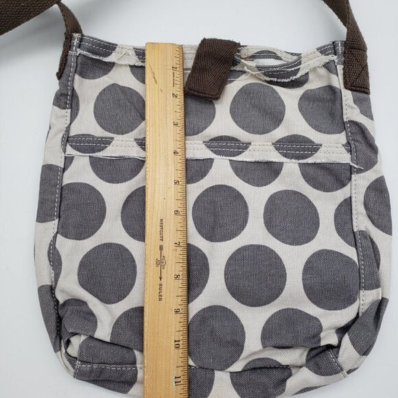 Thirty One Retro Metro Mod Polka Dot Gray Crossbody - Picture 7 of 7